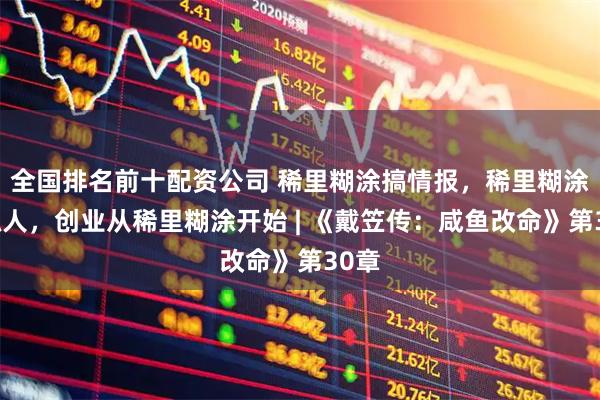 全国排名前十配资公司 稀里糊涂搞情报，稀里糊涂去抓人，创业从稀里糊涂开始 | 《戴笠传：咸鱼改命》第30章